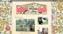 Desktop Screenshot of mcclellanclan.com